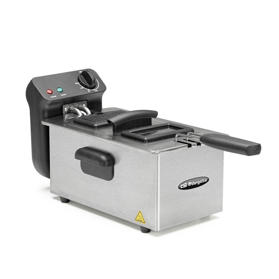 Freidora Orbegozo FDR36 2000W 3L Acero