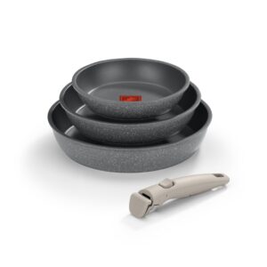 Juego 3 Sartens One Click Pietra 20-24-26cm