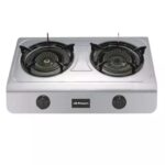 Hornillo gas 2 fuegos inoxidable Orbegozo FO2700