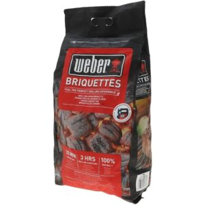 Saco Briquetas Weber 4 kg Carbón Barbacoa