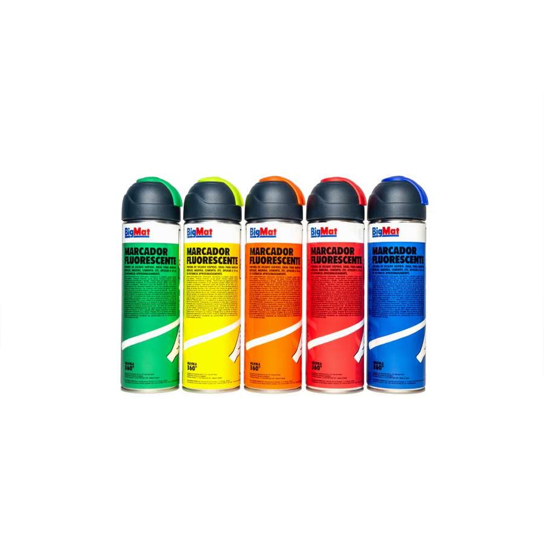 Spray Marcador Topográfico Rojo 650cc