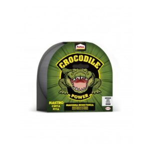 Cinta Americana Pattex Crocodile Power Gris 50mm 20m
