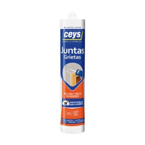 Masilla Selladora Ceys Sellaceys Grietas Blanco Cartucho 280 g