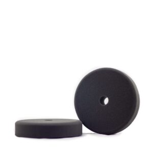 Boina Negra Blanda Brillo 150mm Acabado Metal