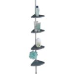 Rinconera Ducha Telescópica Easy Plateado 26x19,5x265 cm