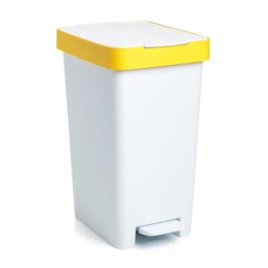Cubo Pedal 30L Smart Amarillo Reciclaje