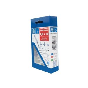 Remache Aluminio Blanco Bralo 4,0x10 50 uds
