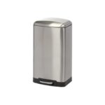 Cubo Basura Metal 20L Cromado Duett