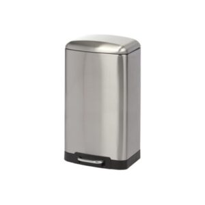 Cubo Basura Metal 20L Cromado Duett