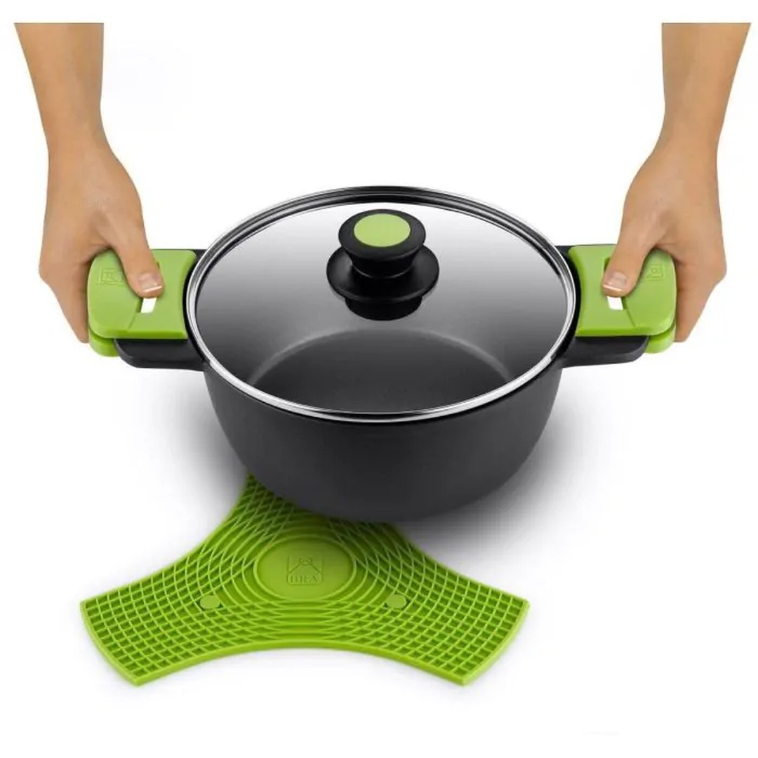 Salvamanteles Multiuso Bra Safe Verde 2 Unidades