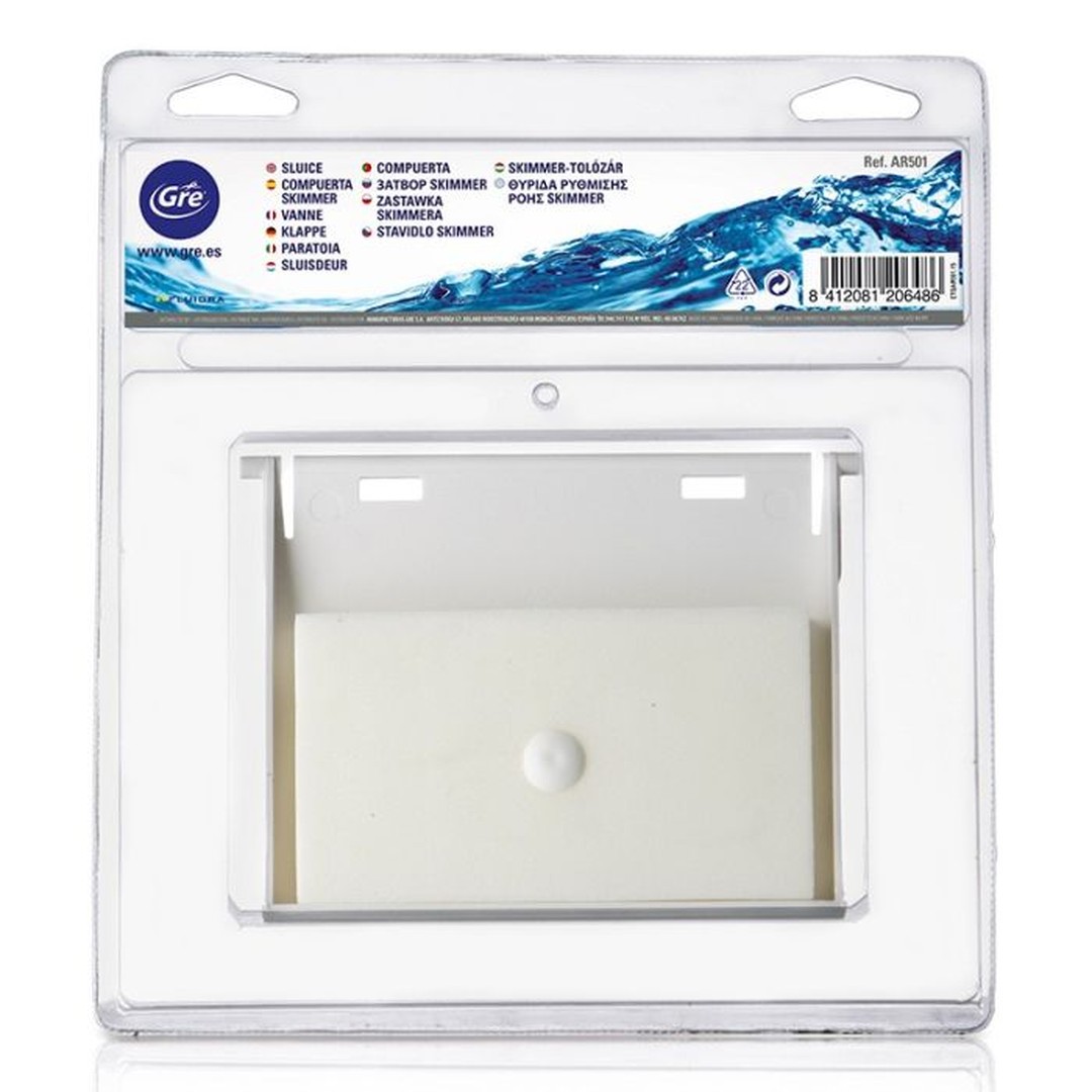 Compuerta Skimmer Standard GRE para Piscina