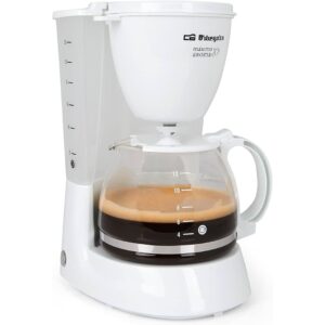 Cafetera Orbegozo CG4050B Goteo Blanca 12 Tazas