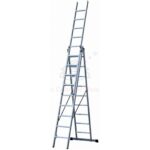 Escalera Industrial 3x9 Rolser IND006 Aluminio