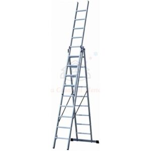 Escalera Industrial 3x9 Rolser IND006 Aluminio