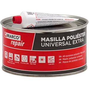 Masilla Poliéster Universal Relleno Extra 2 kg Macrepair