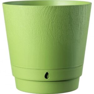 Macetero Oasis Dune N6 Verde Plástico Reciclado