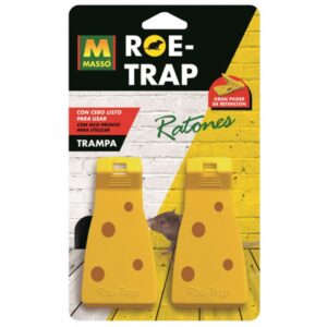 Trampa Ratones Masso Roe Trap Cebo 2 Unidades