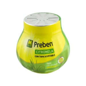 Repelente Antimosquitos Citronela Preben Tapa Ajustable 200g