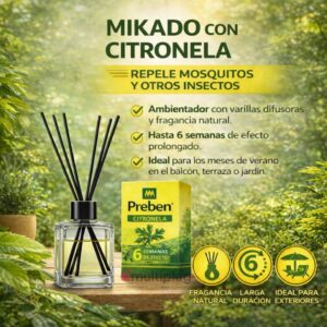 Repelente Mikado Citronela 90ml PREBEN