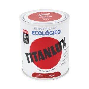 Pintura Ecológica Titanlux Rojo 750 ml