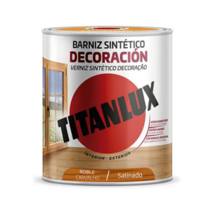 Barniz Poliuretano Satín Incoloro Titan 750ml