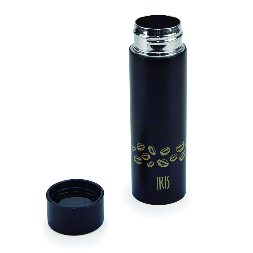 Termo mini IRIS Coffe negro 140 ml - Imagen 2