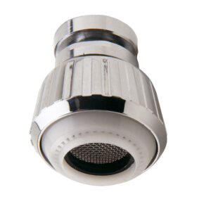 Aireador fregadera 2 posisiones rosca H 22 mm HABITEX con rótula