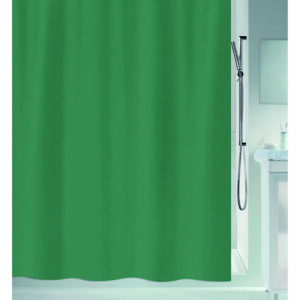 Cortina Baño Poliéster 180x200 cm Blanco