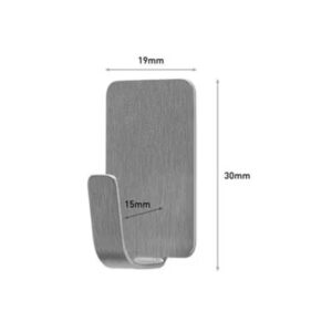 Colgador adhesivo inoxidable 3M Command Blíster 4 unid. 7100352631