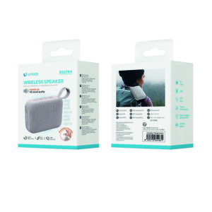 Altavoz mini Bluetooth UNICO Gris 5W