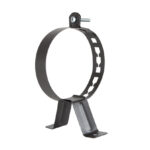 Abrazadera extensible para extracción humos estufas PELLET inox grafito mate