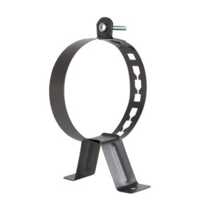 Abrazadera extensible para extracción humos estufas PELLET inox grafito mate