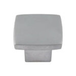 Pomo NESU modelo 28 cromo mate 25x25 mm