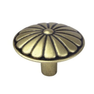 Pomo NESU cuero viejo 30 mm