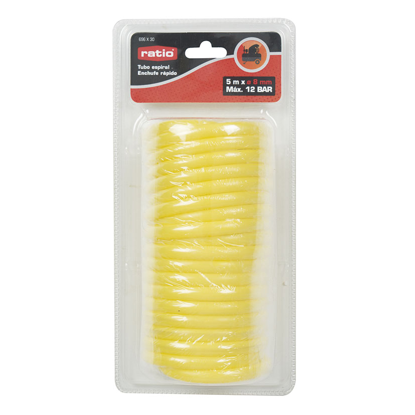 Tubo espiral de plástico RATIO para manguera de aire comprimido - Imagen 2