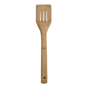 Espátula perforada cocina Bamboo