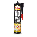 Pattex No Más Clavos Adhesivo montaje color blanco en formato cartucho 370gr