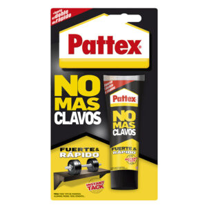 Pattex No Más Clavos Adhesivo montaje color blanco en formato botella 100gr