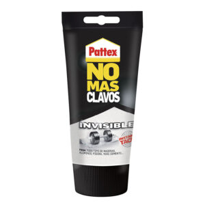 Pattex No Más Clavos Adhesivo montaje color transparente, tubo 120gr