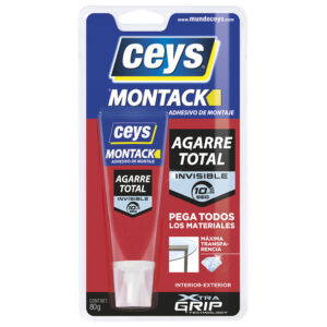 Adhesivo montaje CEYS Montack xpress transparente 80 gr