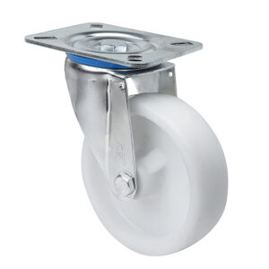 Rueda semi-industrial ALEX serie ZV-UT pletina giratoria sin freno