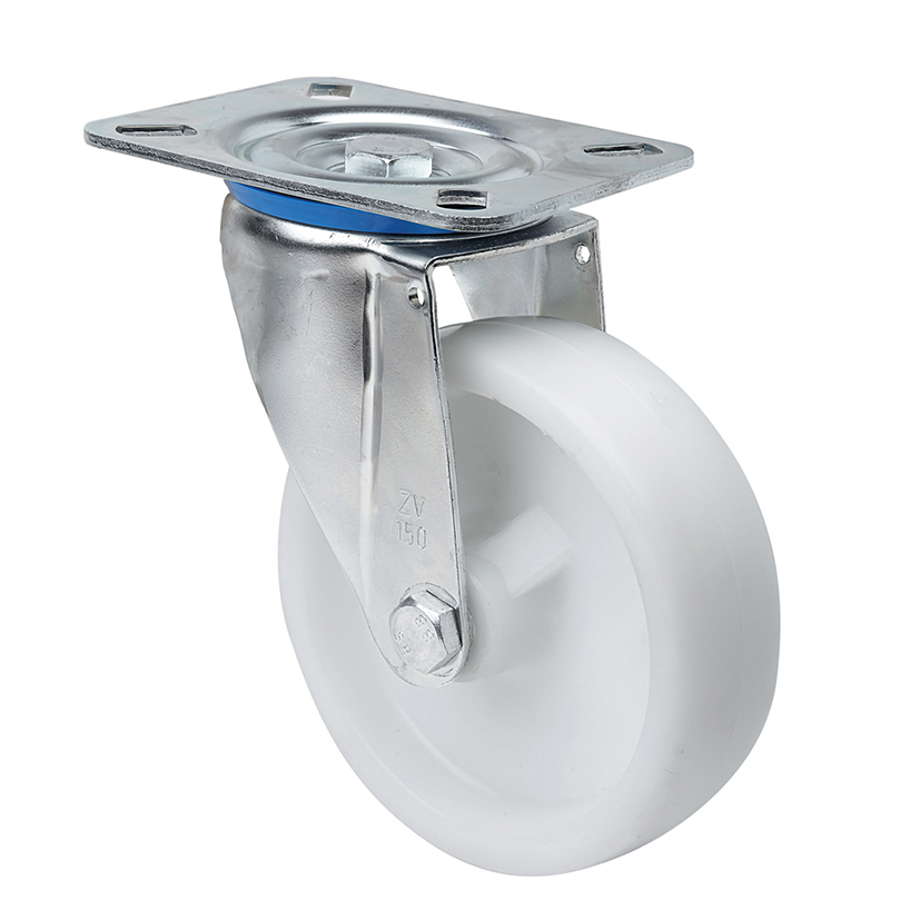 Rueda semi-industrial ALEX serie ZV-UT pletina giratoria sin freno