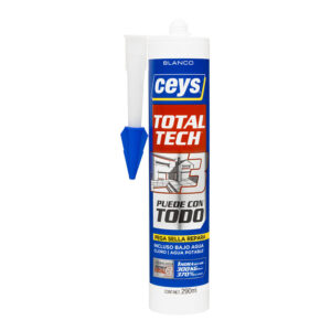 Sellador elástico CEYS TOTAL-TECH gris 290 ml