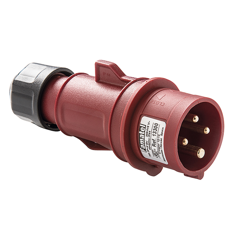 Clavija industrial FAMATEL 3 P+N+T 380/415 V