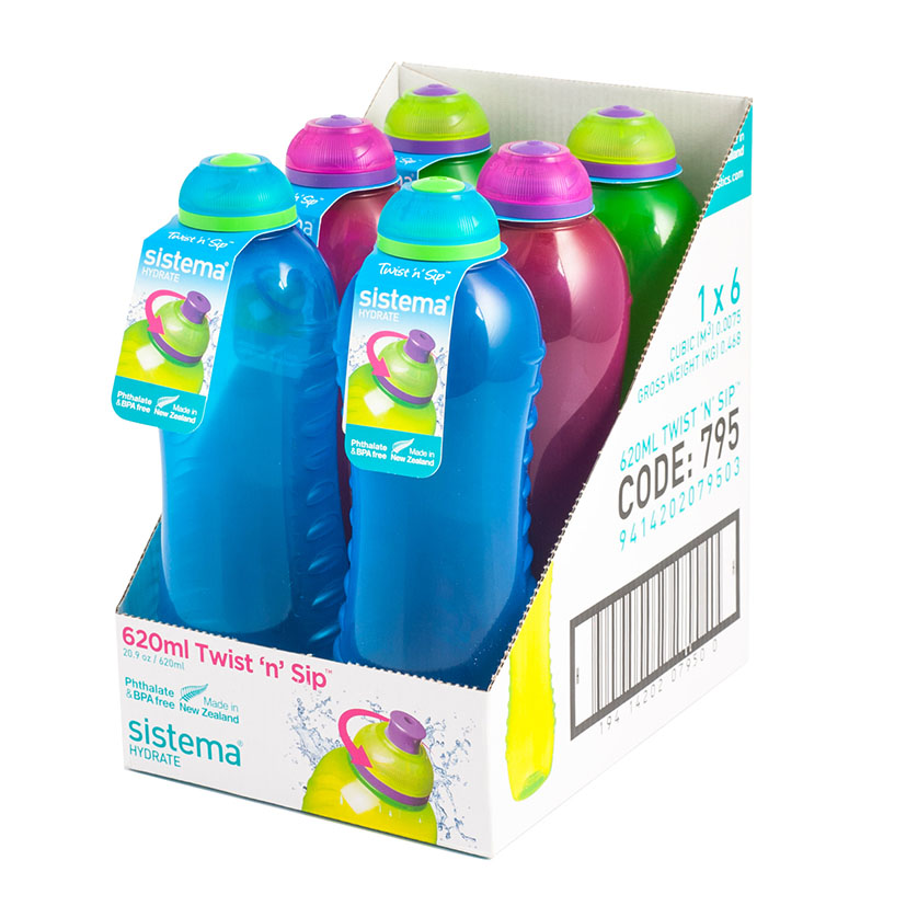 Botella PENGO Lunch Squeeze 620 cl. (Envase completo) - Imagen 2
