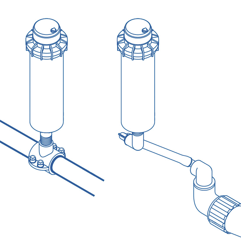 Turbina para riego enterrado AQUA CONTROL corto alcance - Imagen 5