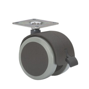 Rueda doméstica ALEX serie DK-DK pletina con freno
