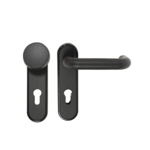 Juego puerta cortafuego pomo fijo/manilla CISA bocallave 72 mm