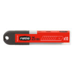 Cuchilla cúter RATIO B6824 25 mm 10 unidades