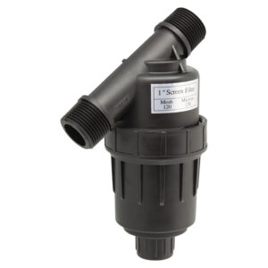 Distribución y tomas de agua AQUA Control. Filtro malla